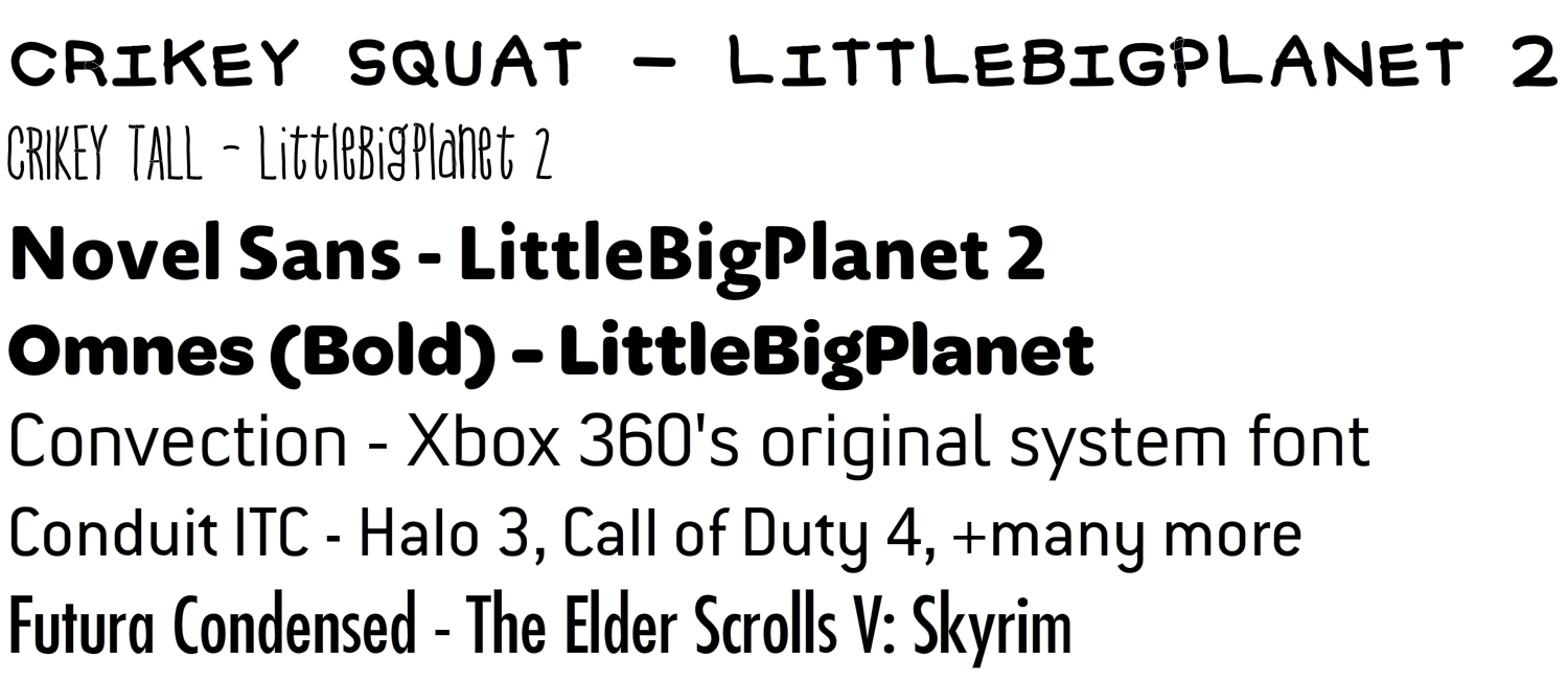 Xbox font download